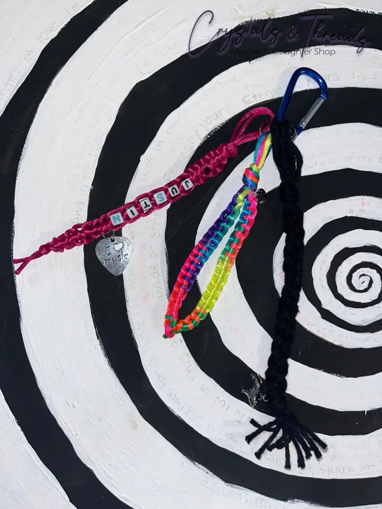 Macramé Keychains