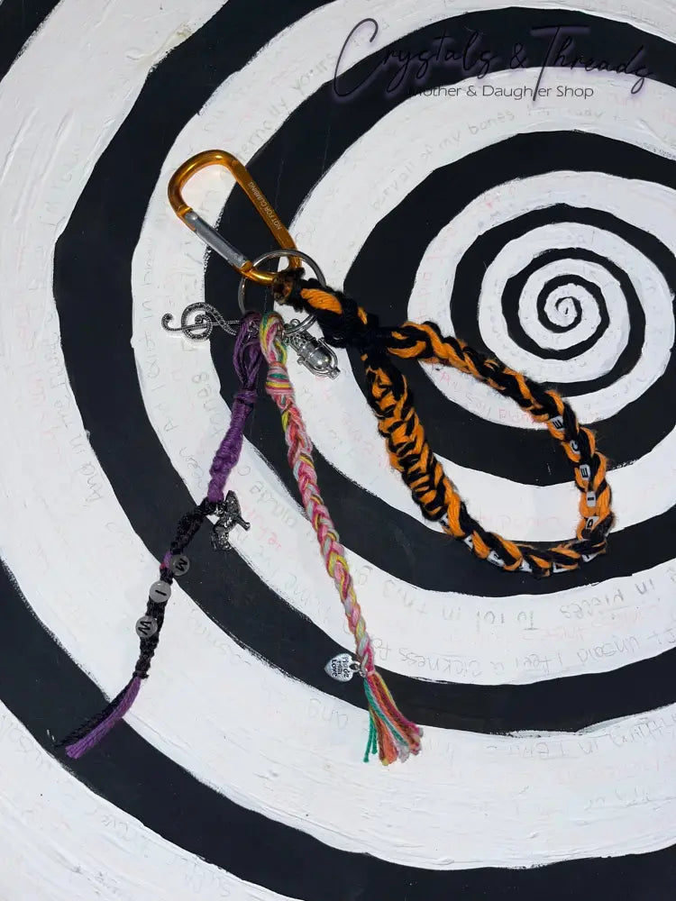 Macramé Keychains
