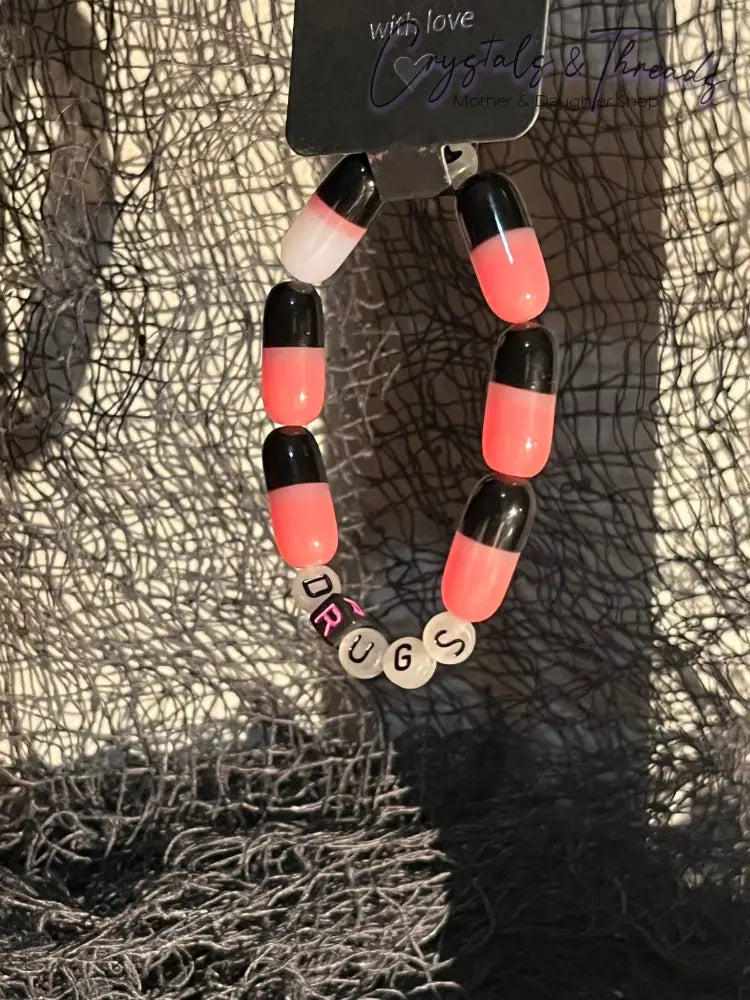 Pill Drugs Bracelet Jewlery