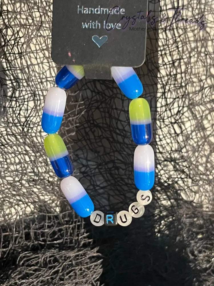 Pill Drugs Bracelet Jewlery