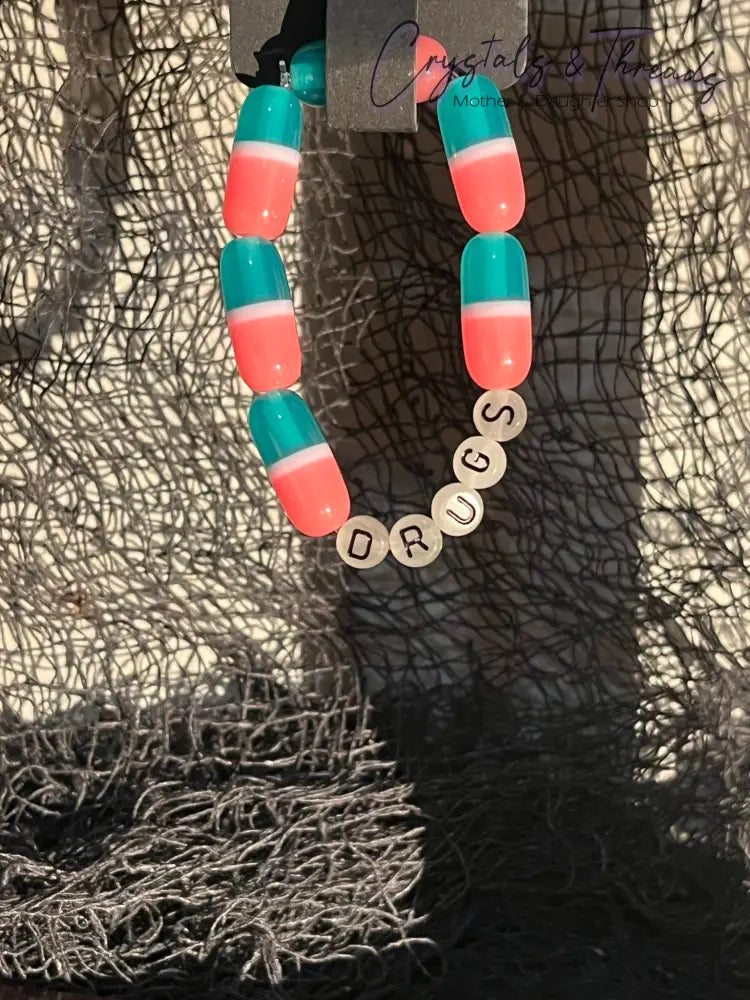 Pill Drugs Bracelet Jewlery