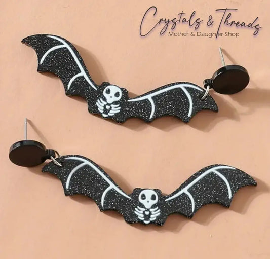 Bat Stud Earrings Jewlery