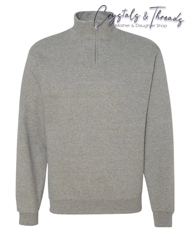 Jerzees - Nublend® Cadet Collar Quarter-Zip Sweatshirt 995M In Variation Of Colors Quarter Zip