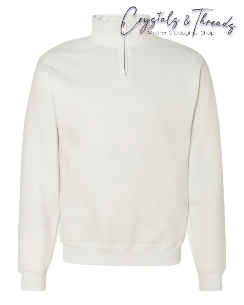 Jerzees - Nublend® Cadet Collar Quarter-Zip Sweatshirt 995M In Variation Of Colors Quarter Zip