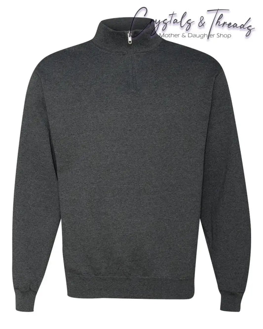 Jerzees - Nublend® Cadet Collar Quarter-Zip Sweatshirt 995M In Variation Of Colors Quarter Zip