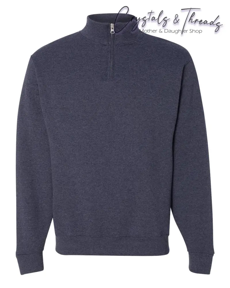 Jerzees - Nublend® Cadet Collar Quarter-Zip Sweatshirt 995M In Variation Of Colors Quarter Zip