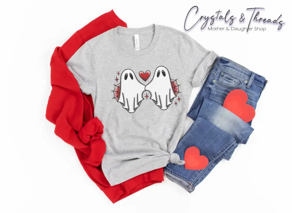 Valentines Ghosts In Love T-Shirt